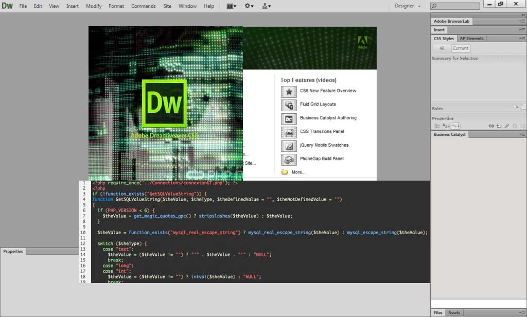 Adobe Dreamweaver CS6