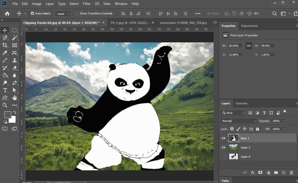 Paint bucket tool в фотошопе где находится