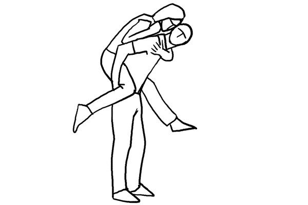 piggyback-pose