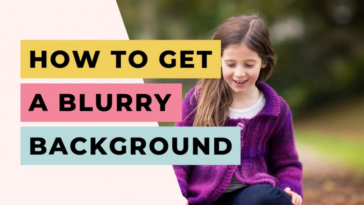 how to get blurred background