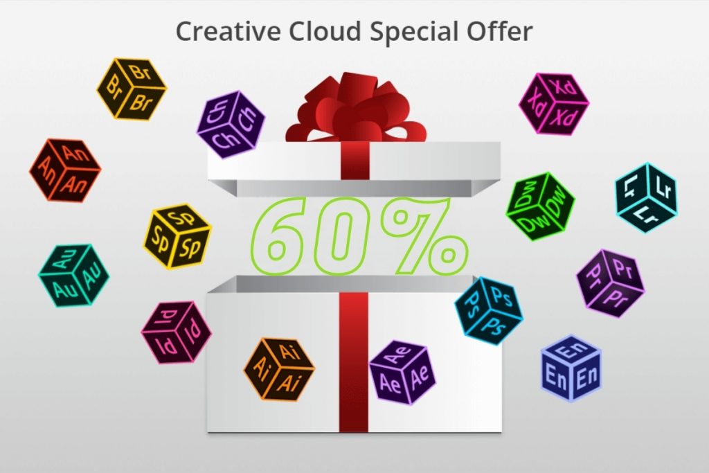 Creative Cloud 60%
