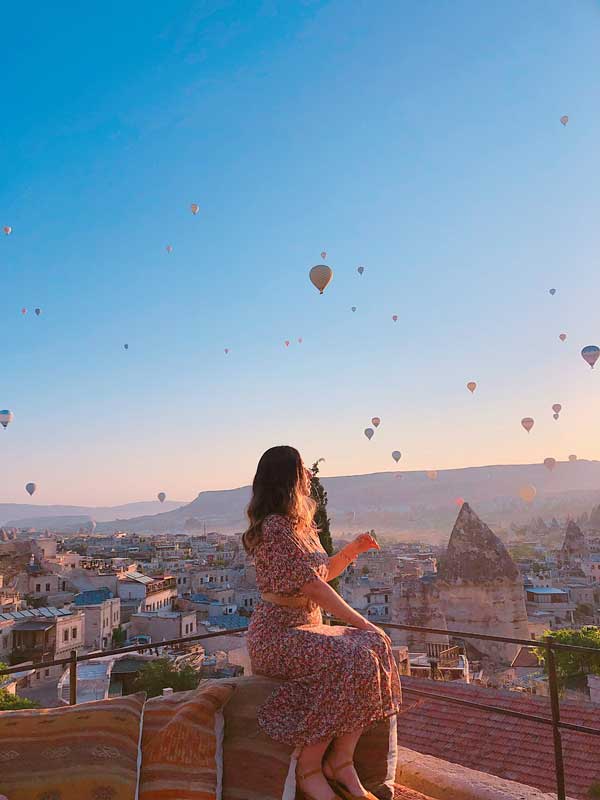 Fotografieren mit Ballon